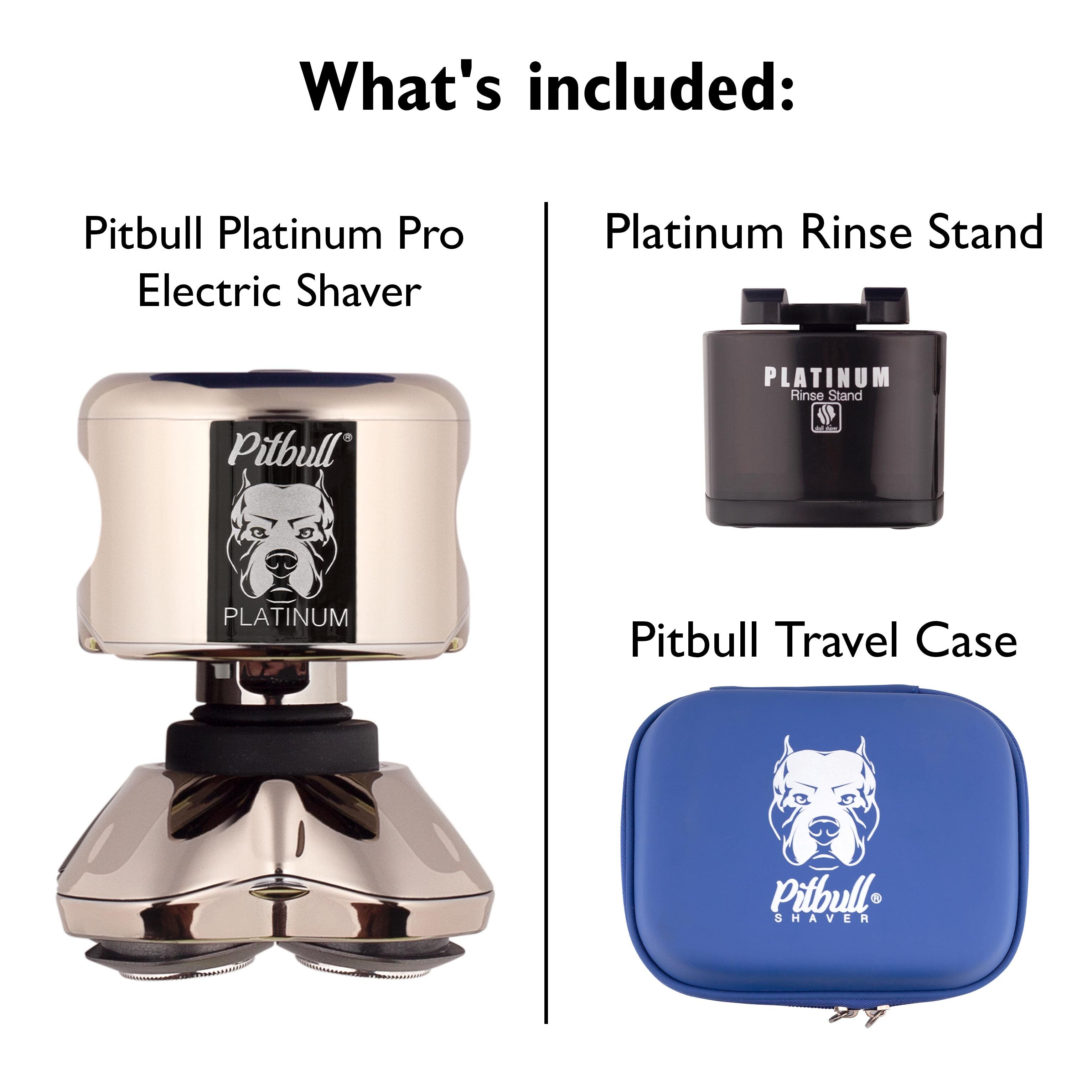 Pitbull Platinum PRO Electric Head and Face Shaver by Skull Shaver Skull Shaver BR